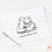 Sunbonnet Smart Grote Stickers (Envelop)