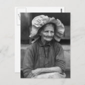 Sunbonnet Style, 1930 Briefkaart (Voorkant / Achterkant)