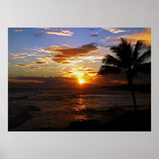 Sunbreak Sunset Poster (Voorkant)