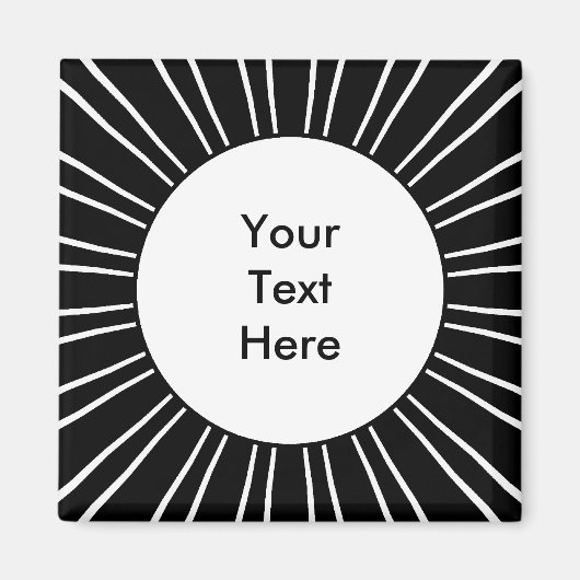 Sunburst 03 magneet (Voorkant)