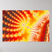 Sunburst 1.1 - Fractal Poster (Voorkant)