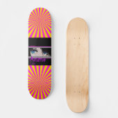 Sunburst Anime Life 7 3/4" Skateboard Deck (Recto)