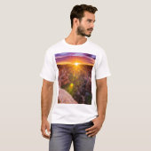 Sunburst bij Canyon de Chelly, AZ T-shirt (Voorkant volledig)