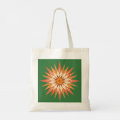 Sunburst Boho-Canvas tas (Achterkant)