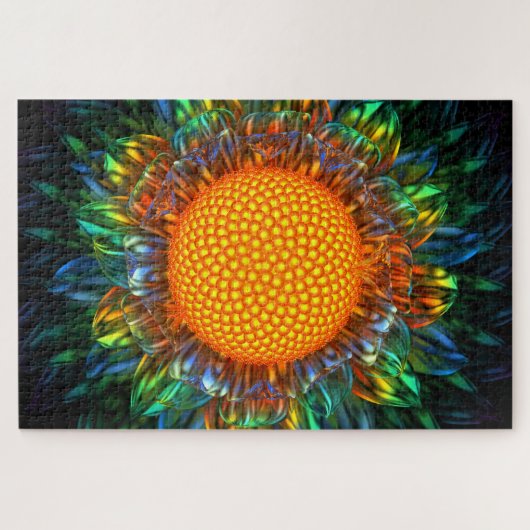 Sunburst Daisy (Deluxe) Legpuzzel (Horizontaal)