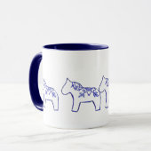 Sunburst Dala Hors Mug (Devant gauche)