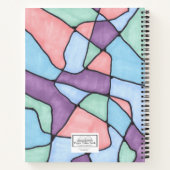 Sunburst Design Notitieboek (Achterkant)