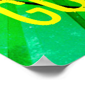 Sunburst en Net Soccer Goalie Poster (Hoek)