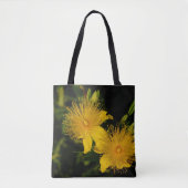 Sunburst Flowers Canvas tas (Voorkant)