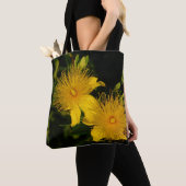 Sunburst Flowers Canvas tas (Dichtbij)