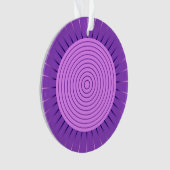 Sunburst géométrique moderne - Amethyst Purple (devant)