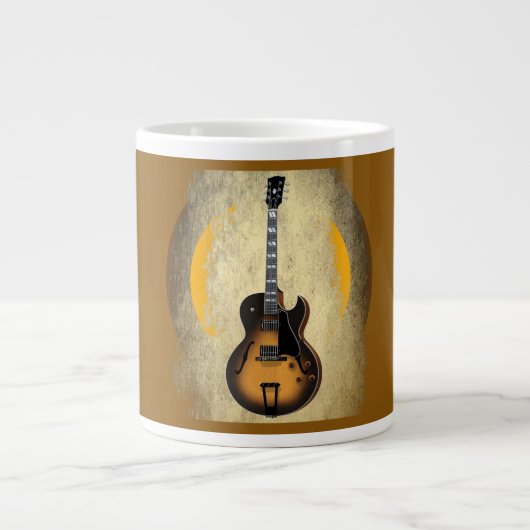 Sunburst Guitar Jumbo Mug (Devant)