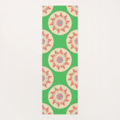 Sunburst Mandala Peaceful Yoga Mat (Achterkant)