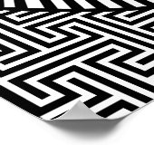 Sunburst Op Art Poster (Hoek)