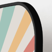 Sunburst Pickleball Paddle Sjabloon (Links Detail)