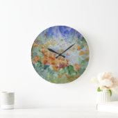 Sunburst Poppies Decorative Wall Clock Grote Klok (Huis)