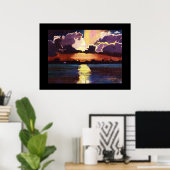 SUNBURST-poster Poster (Thuiskantoor)