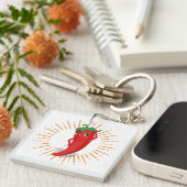 Sunburst Red Hot Pepper Diva Sleutelhanger (Voorkant Rechts)