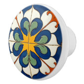Sunburst Serenade Azulejo Keramische Knop (Rechts)
