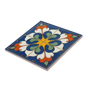 Sunburst Serenade Azulejo Tegeltje