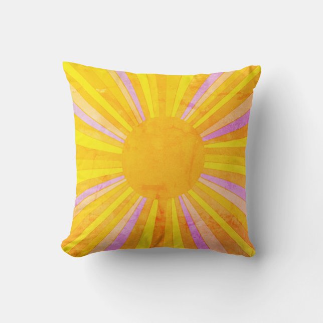  Sunburst Sierkussen (Voorkant)