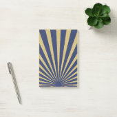 Sunburst stripes posters post-it® notes (Kantoor)