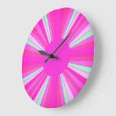 Sunburst Wall-klok Grote Klok (Hoek)