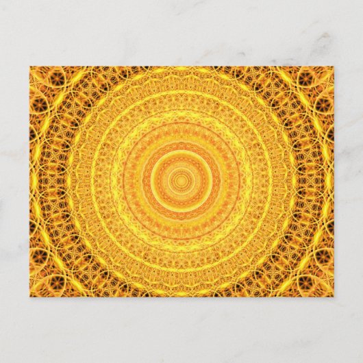 Suncatcher Mandala Briefkaart (Voorkant)