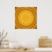 Suncatcher Mandala Poster (Keuken)