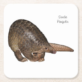 Sunda Pangolin Onderzetters