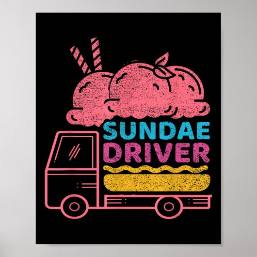 Sundae Driver Weed Strain  Poster (Voorkant)