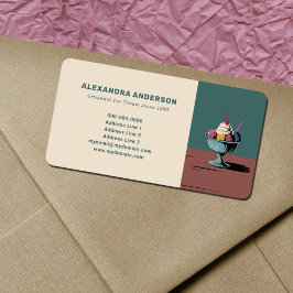 Sundae - Ice Cream Parlor Retour Adres Label