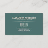 Sundae - IJssalon Visitekaartje (Achterkant)