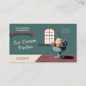 Sundae - IJssalon Visitekaartje (Voorkant)