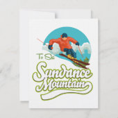 Sundance Mountains ski logo (Achterkant)