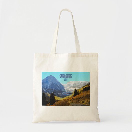 Sundance Utah Mountains Tote Bag (Voorkant)