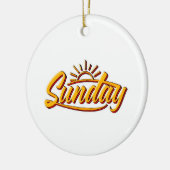 SUNDAY BEST SUMMER KERAMISCH ORNAMENT (Links)