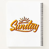 SUNDAY BEST SUMMER NOTITIEBOEK (Achterkant)