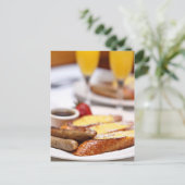 Sunday Brunch Briefkaart (Staand voorkant)