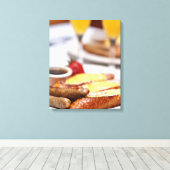 Sunday Brunch Canvas Afdruk (Insitu (Houten vloer))