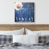 Sunday Family Eat Fun Canvas Afdruk (Insitu (Slaapkamer))