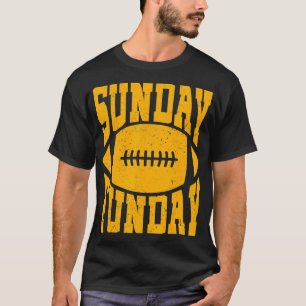 Sunday Funday  Fun Day Sports Design (52) T-shirt