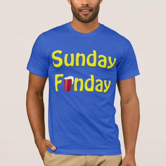 Sunday Funday T-shirt (Voorkant)