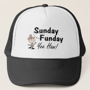 Sunday Funday Yee Haw Trucker Pet