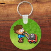 Sunday Lawn Sleutelhanger (Voorkant)