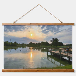 Sunday Morning In The Park Hangend Wandkleed