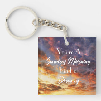 Sunday Morning Sleutelhanger