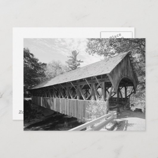 Sunday River Bridge Briefkaart (Voorkant / Achterkant)