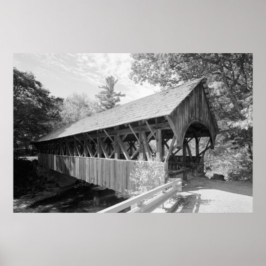 Sunday River Bridge Poster (Voorkant)