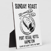 Sunday Roast Promotion Plaque Fotoplaat (Zijkant)